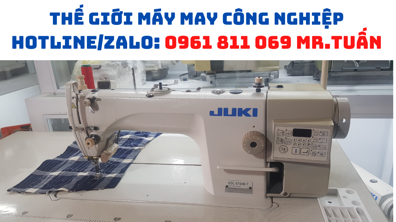 Cần bán máy may 1 kim điện tử Juki DDL-8700B-7 chính hãng giá rẻ